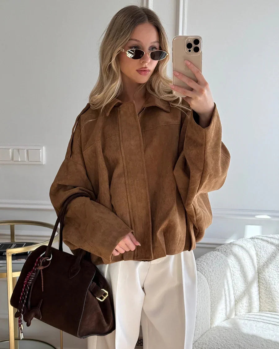 Kaori Suede Jacket