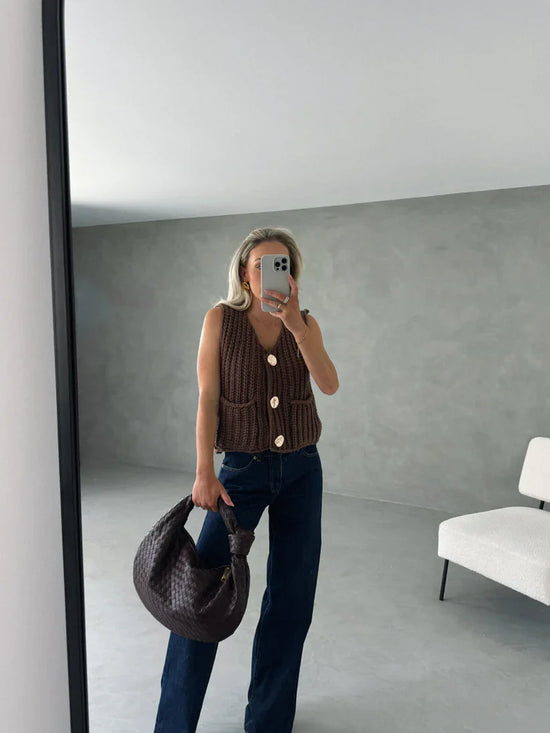 Kayla Ribbed Knitted Top