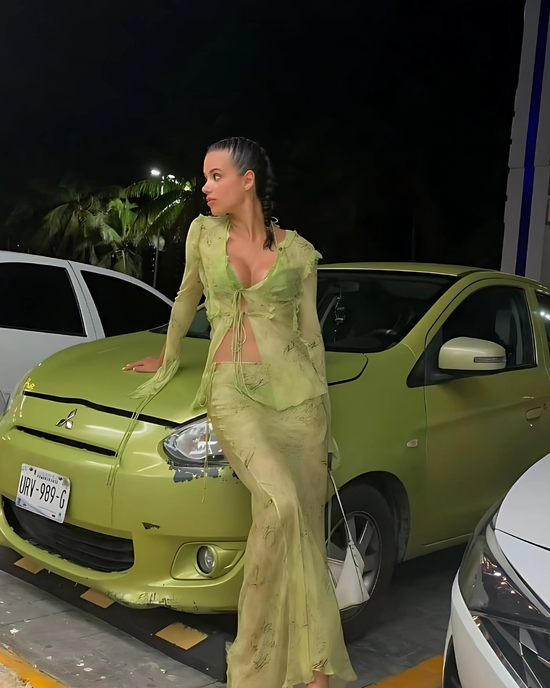 Annabelle Flowing Maxi Skirt Set