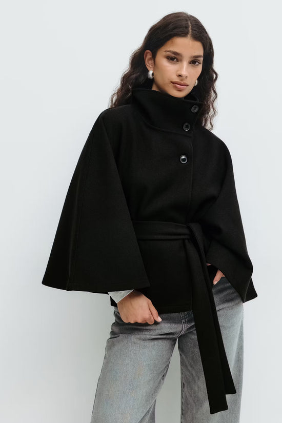 Belt Cape Jacket