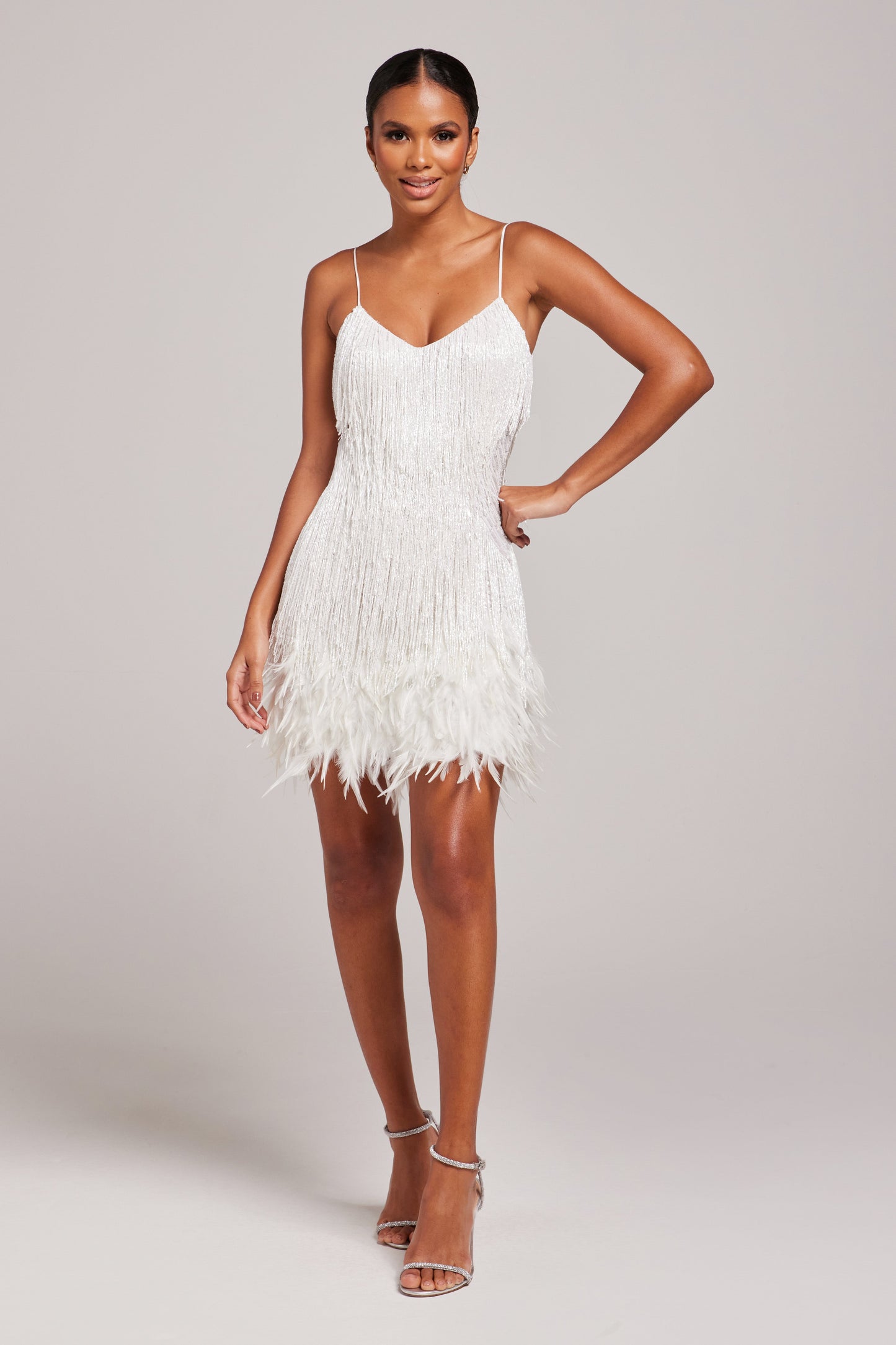 Elena Feather Dress