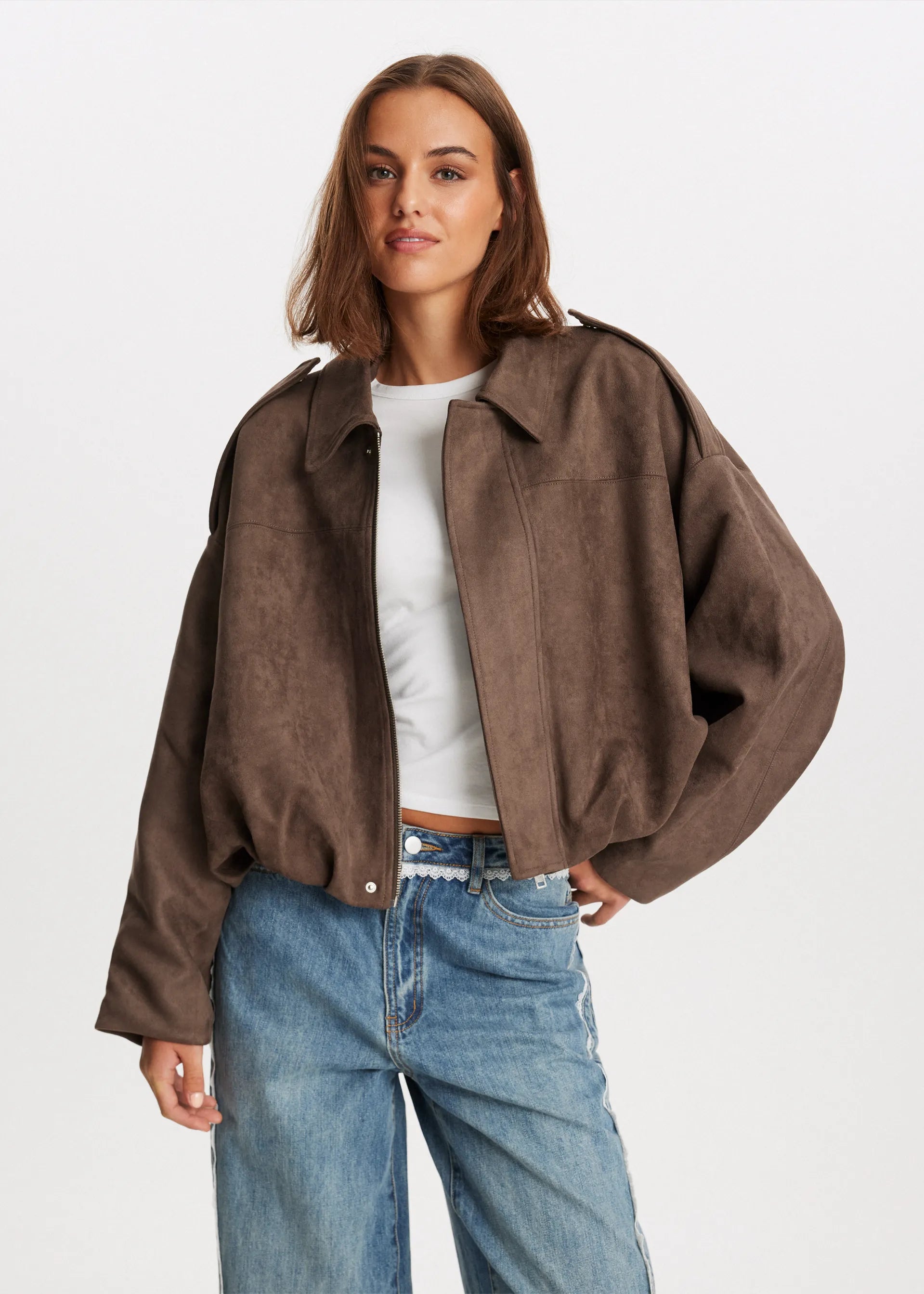 Elina Suede Jacket