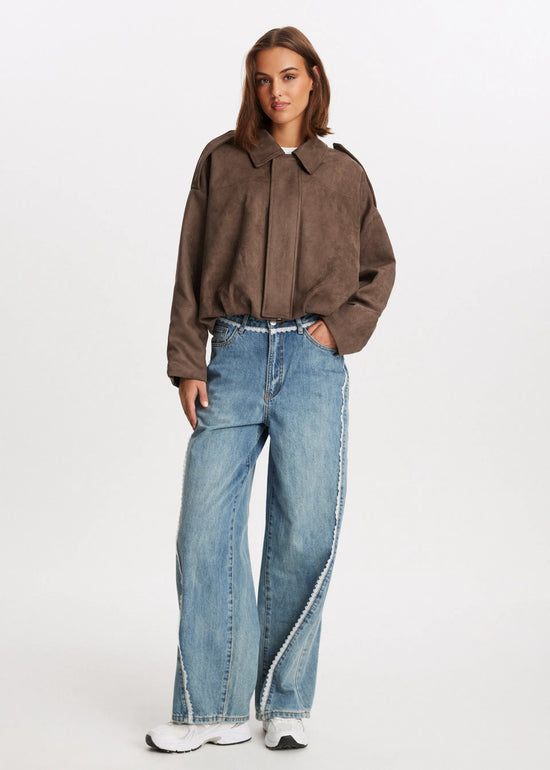 Elina Suede Jacket