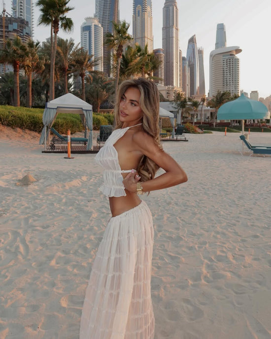 Bea Bohemian Ruffle Set