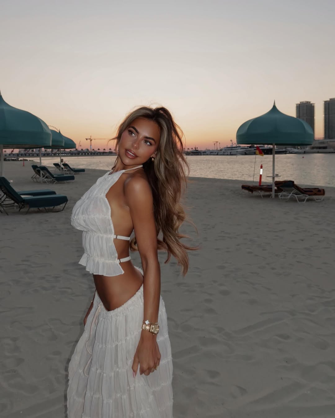 Bea Bohemian Ruffle Set