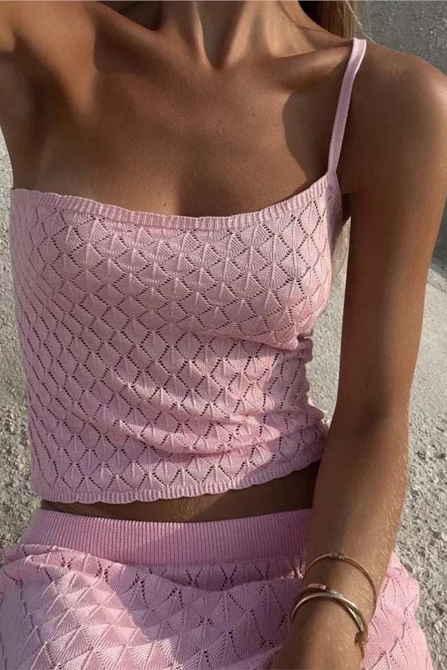 Liv One-Strap Knitted Set