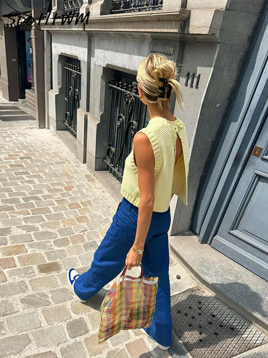 Amy Cardigan Knitted Top