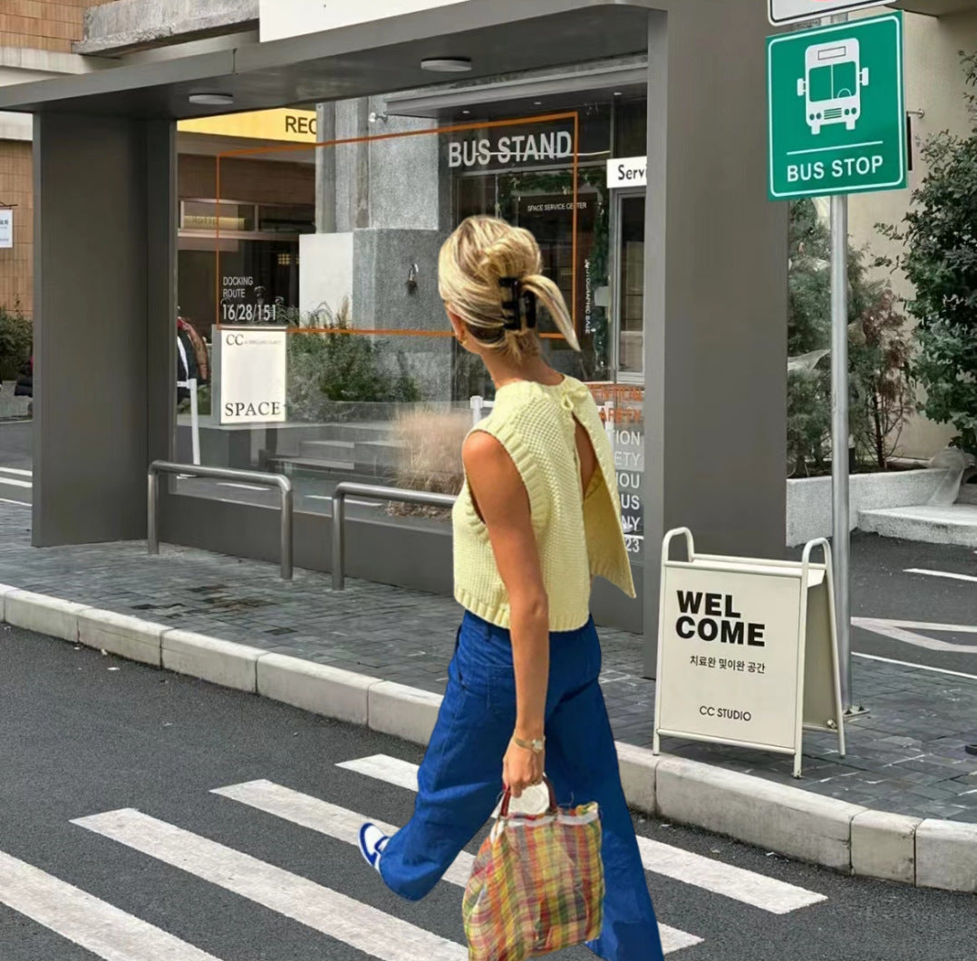 Amy Cardigan Knitted Top