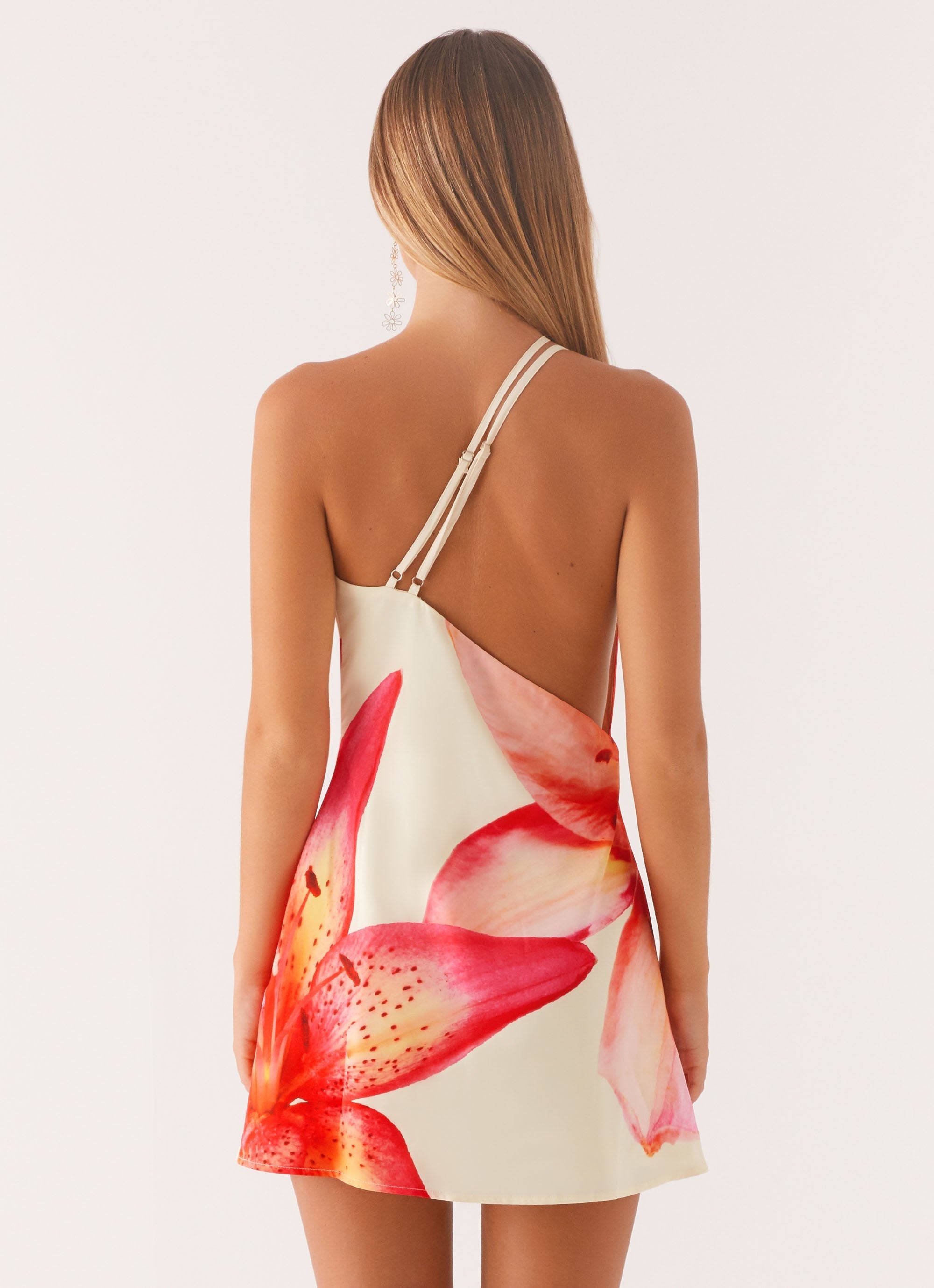 Rose Bloom Mini Dress