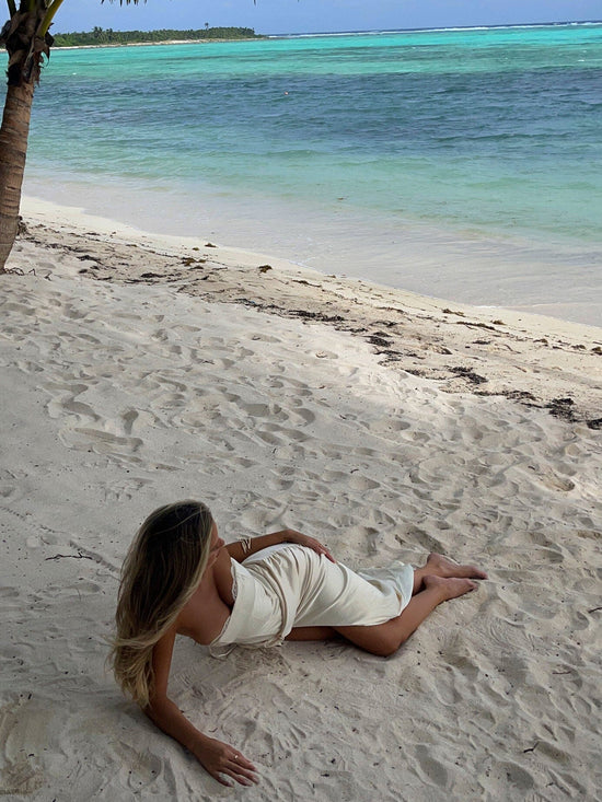 Silken Secret Maxi Dress