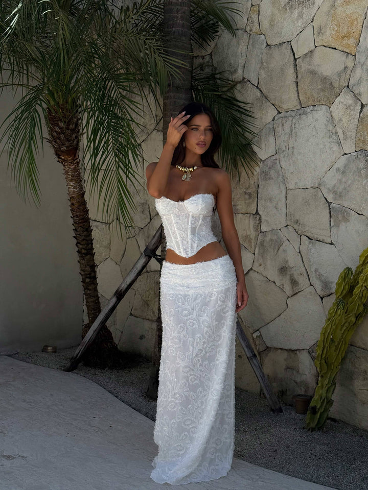 Celeste Lace Maxi Skirt