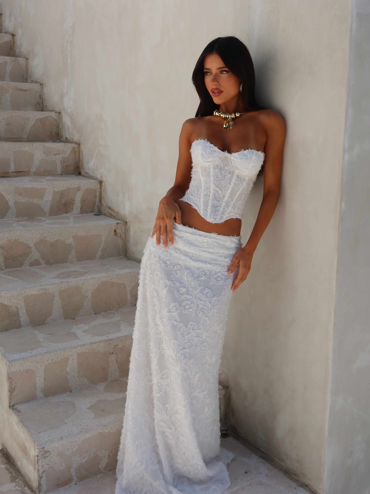 Celeste Lace Maxi Skirt