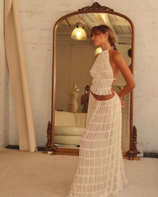 Bea Bohemian Ruffle Set