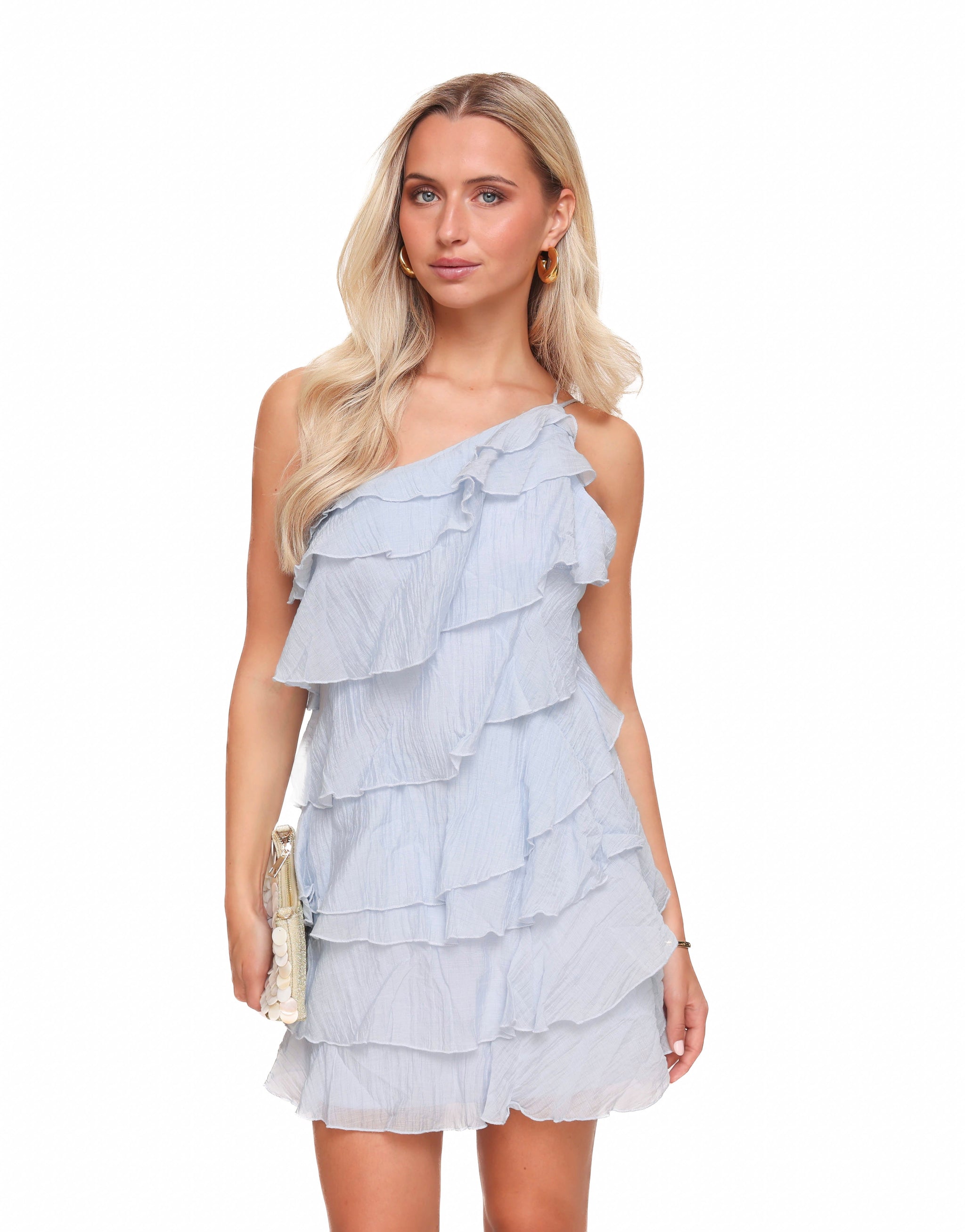 Claire Ruffle Dress