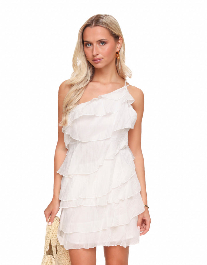 Claire Ruffle Dress
