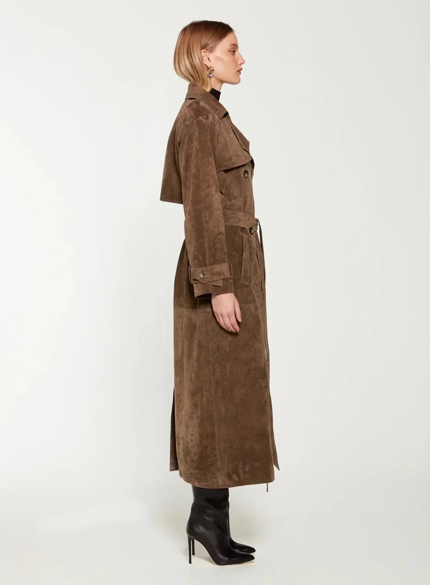 Chloe Suede Trenchcoat