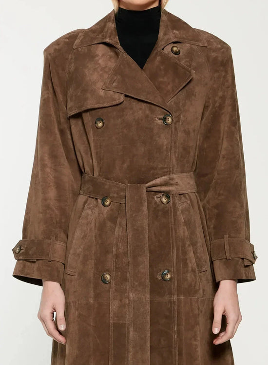 Chloe Suede Trenchcoat