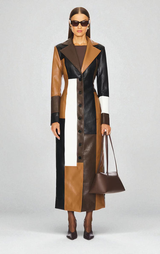 Rosaline Leather Coat