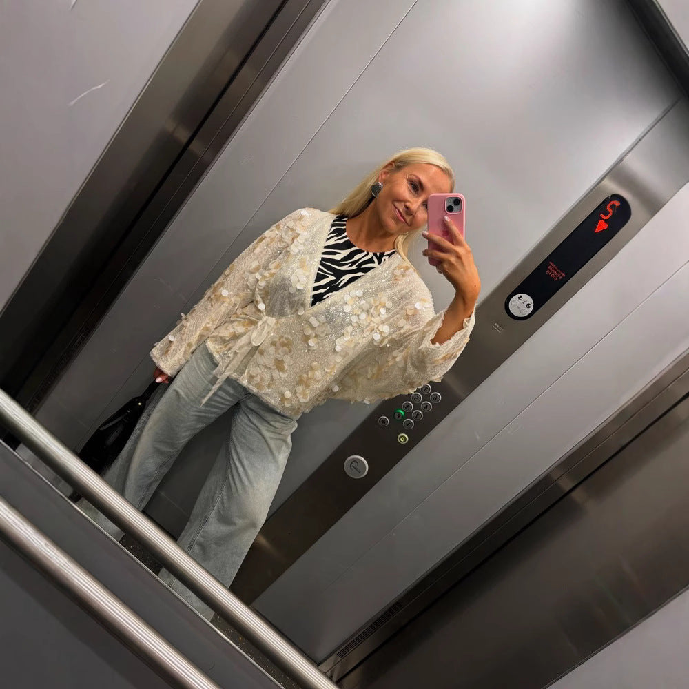 Rhea Sparkling Blouse