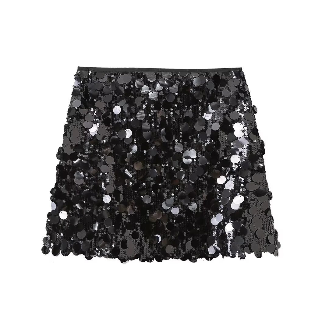 Mallory Sequin Skirt