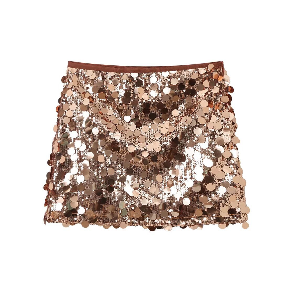 Mallory Sequin Skirt