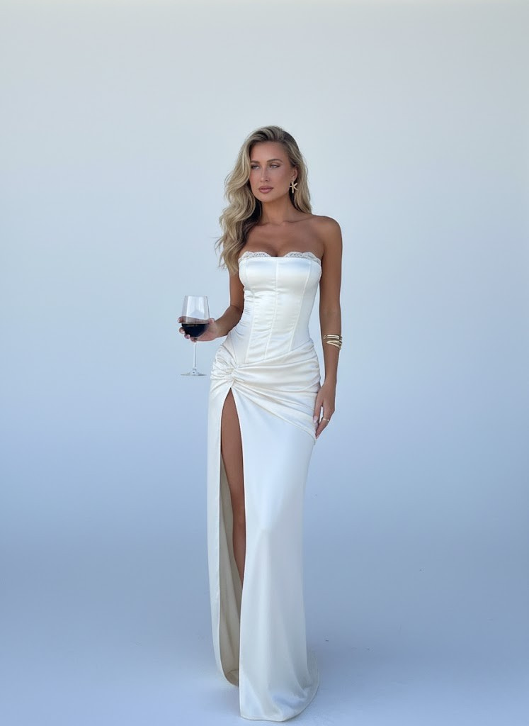 Silken Secret Maxi Dress