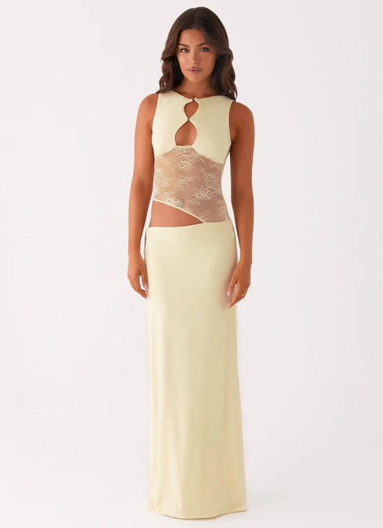 Nora | Lace Cut Dress