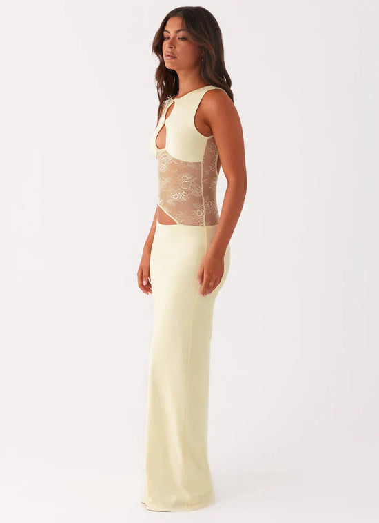 Nora | Lace Cut Dress