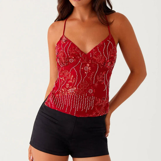 Sequin Cami Top
