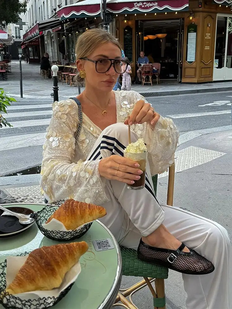 Rhea Sparkling Blouse