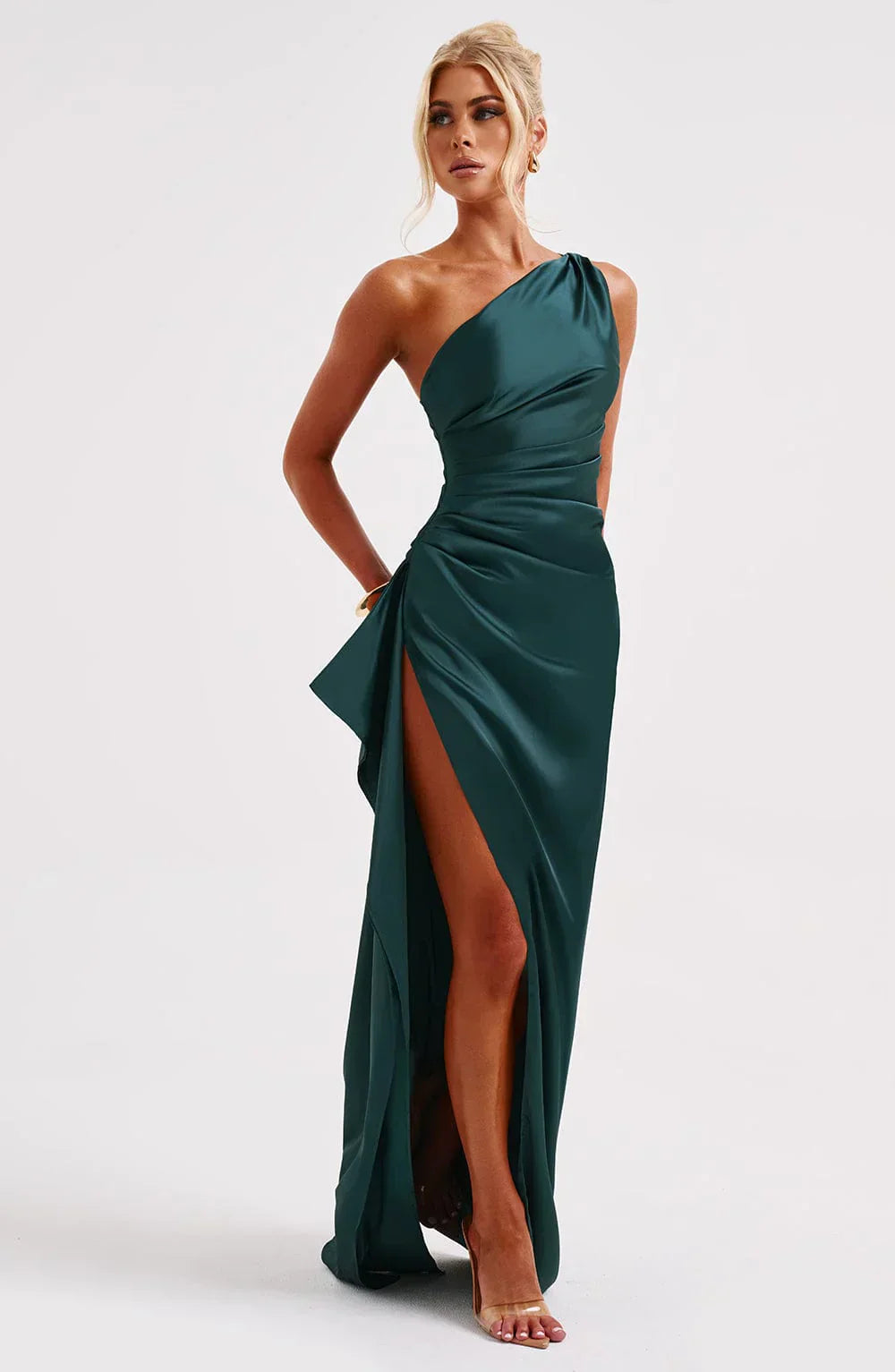Luciana Satin Grace Dress