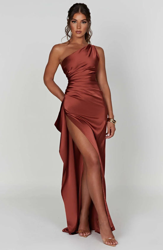 Luciana Satin Grace Dress