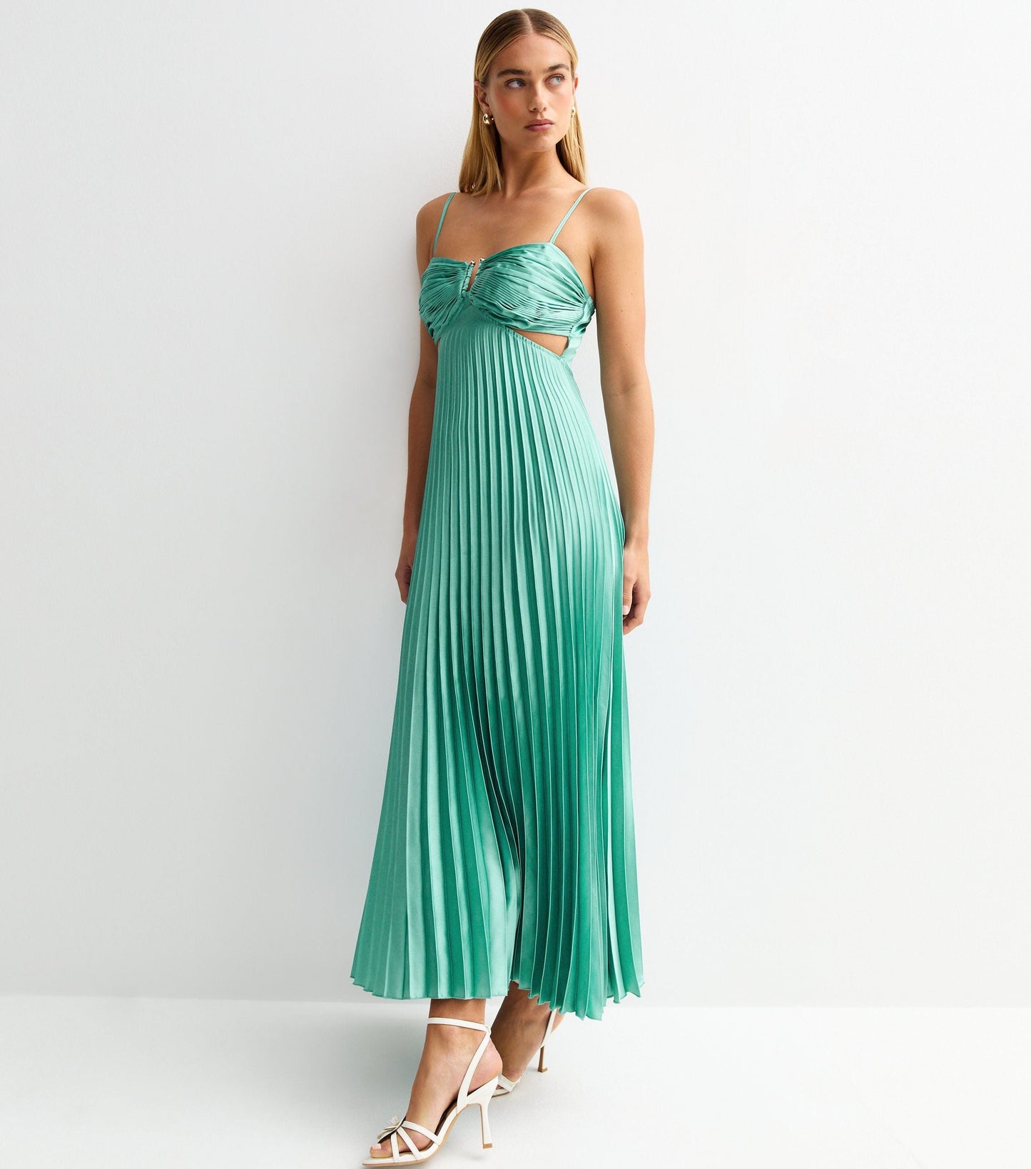 Ocean Blue Midi Dress