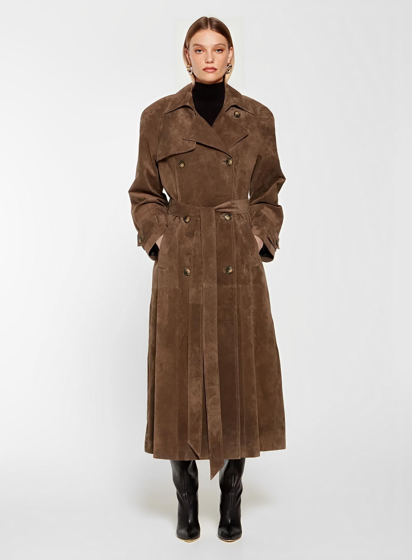 Chloe Suede Trenchcoat